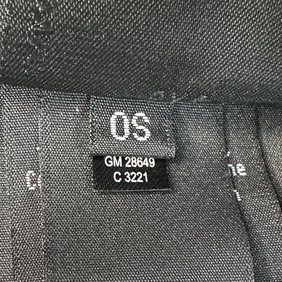 Harley Davidson Cotton Knitted Peaked Hat, Black, White Embroidered Logo - Picture 8 of 10